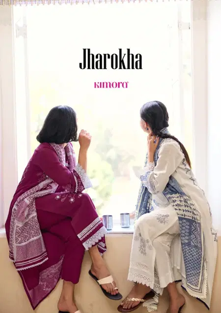 Jharokha Vol 69 By Kimora Cotton Bulk Designer Salwar Suits Orders In India